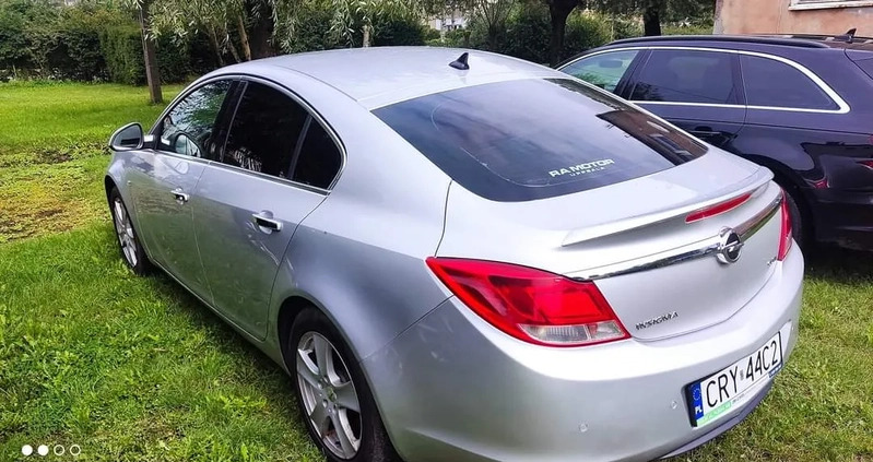 Opel Insignia cena 18000 przebieg: 297000, rok produkcji 2009 z Malbork małe 106